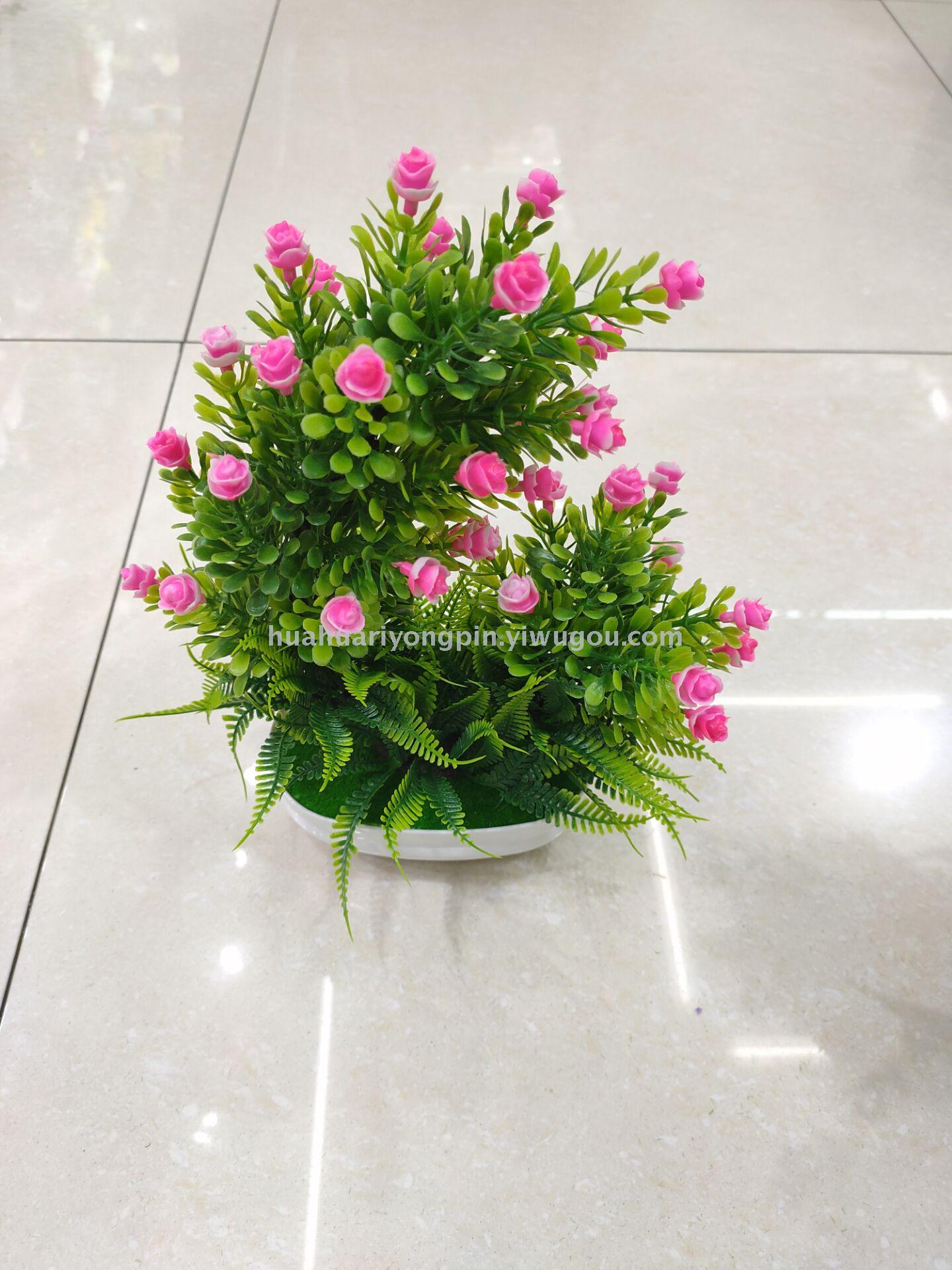 Simulation plant plastic basin month mei bud decorates sitting room study to wait for decoration