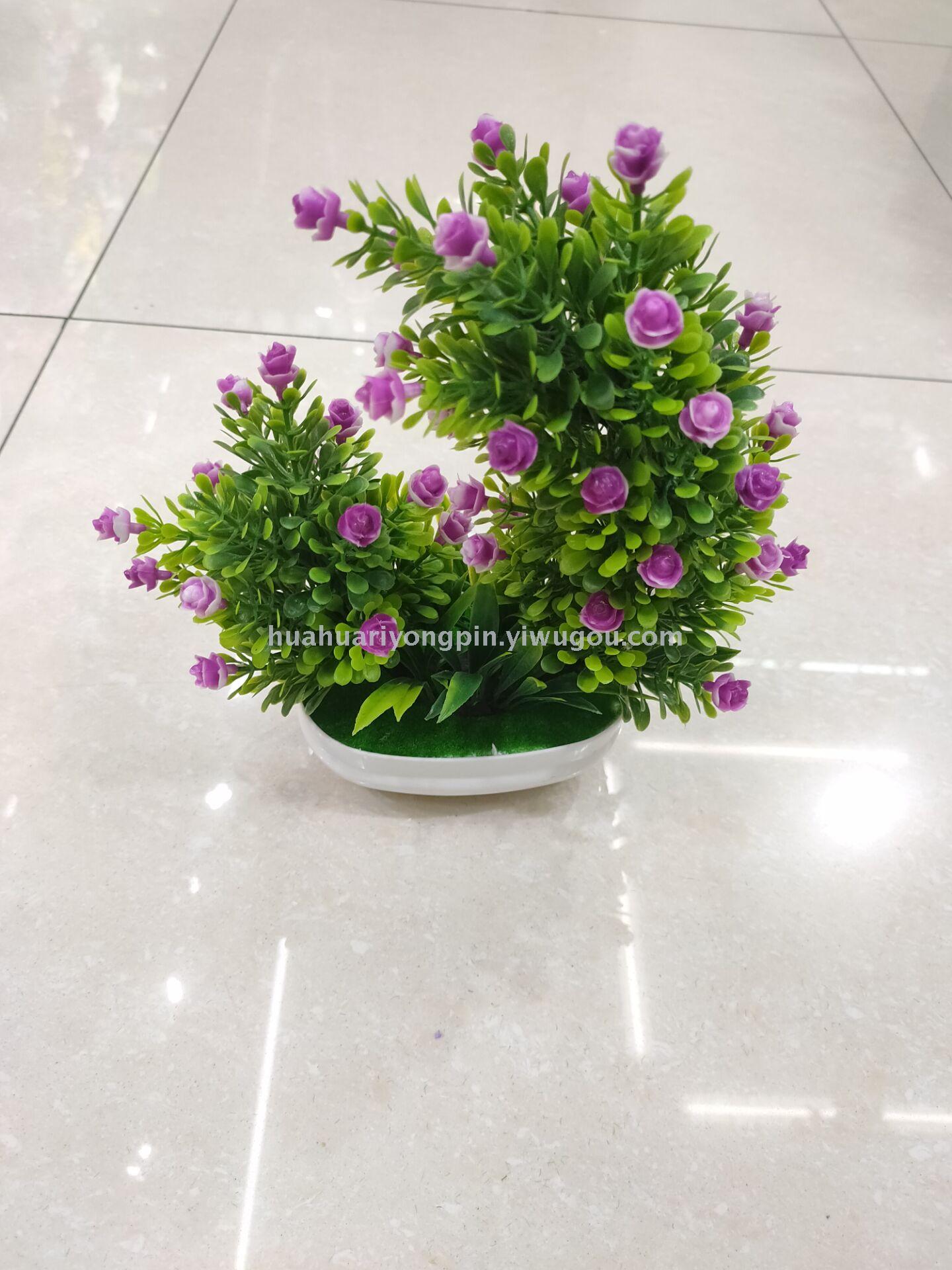 Simulation plant plastic basin month mei bud decorates sitting room study to wait for decoration