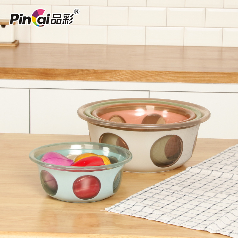 Space basin creative fashion household plastic basin to increase the thickness of the basin wash basin