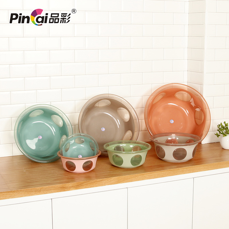 Space basin creative fashion household plastic basin to increase the thickness of the basin wash basin