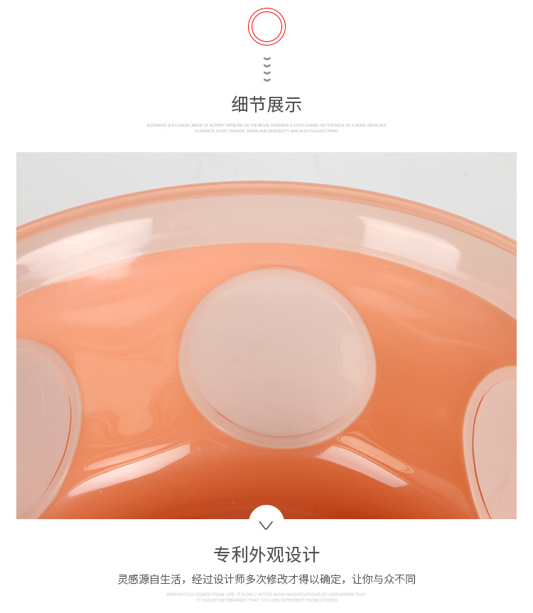 Space basin creative fashion household plastic basin to increase the thickness of the basin wash basin Space basin creative fashion household plastic basin to increase the thickness of the basin wash basin