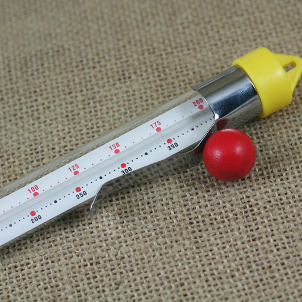 Kitchen Jam Thermometer DIY Candy Baking Glass Stick Type Food Thermometer Kitchen Jam Thermometer DIY Candy Baking Glass Stick Type Food Thermometer