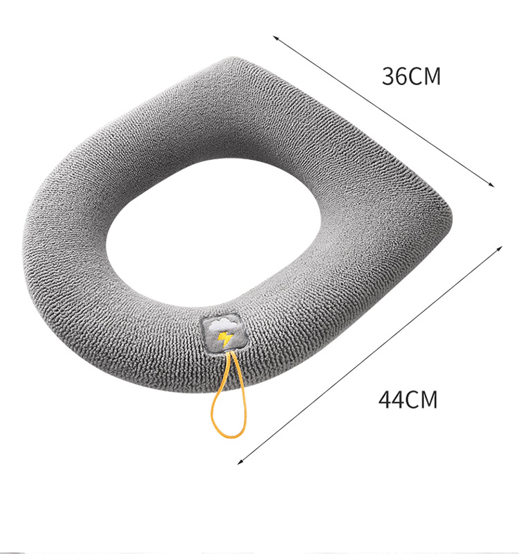 Toilet Cushion Seat Cushion Thickened Four Seasons Toilet Seat Cover Knitted Toilet Seat Washable Domestic Toilet Ferrule Toilet Cushion Seat Cushion Thickened Four Seasons Toilet Seat Cover Knitted Toilet Seat Washable Domestic Toilet Ferrule