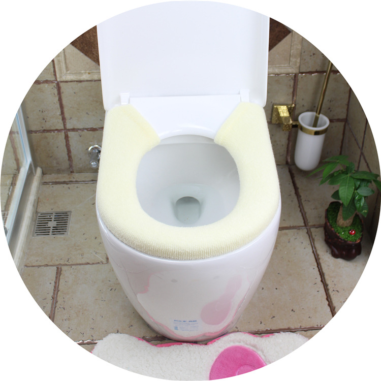Shujie Thickened Universal Button Toilet Mat Toilet Seat Cover Toilet Seat Cushion Toilet Cushion Daily Necessities Wholesale Shujie Thickened Universal Button Toilet Mat Toilet Seat Cover Toilet Seat Cushion Toilet Cushion Daily Necessities Wholesale