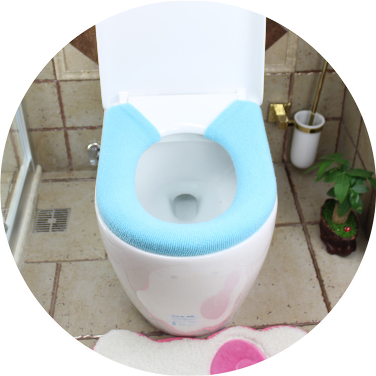 Shujie Thickened Universal Button Toilet Mat Toilet Seat Cover Toilet Seat Cushion Toilet Cushion Daily Necessities Wholesale Shujie Thickened Universal Button Toilet Mat Toilet Seat Cover Toilet Seat Cushion Toilet Cushion Daily Necessities Wholesale