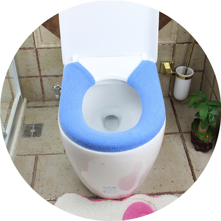 Shujie Thickened Universal Button Toilet Mat Toilet Seat Cover Toilet Seat Cushion Toilet Cushion Daily Necessities Wholesale Shujie Thickened Universal Button Toilet Mat Toilet Seat Cover Toilet Seat Cushion Toilet Cushion Daily Necessities Wholesale
