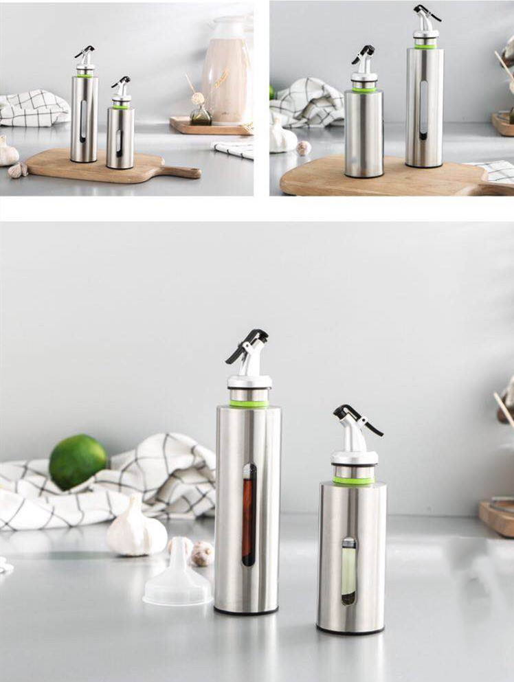control oil bottle stainless steel leakproof seasoning bottle kitchen soy sauce vinegar cooking wine seasoning bottle control oil bottle stainless steel leakproof seasoning bottle kitchen soy sauce vinegar cooking wine seasoning bottle