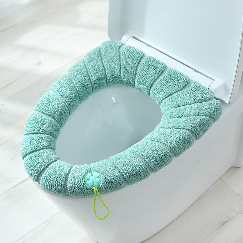 Universal Toilet Pad Cushion Home Winter Thicken Thermal Nordic Style Closestool Mat Portable Washable Seat