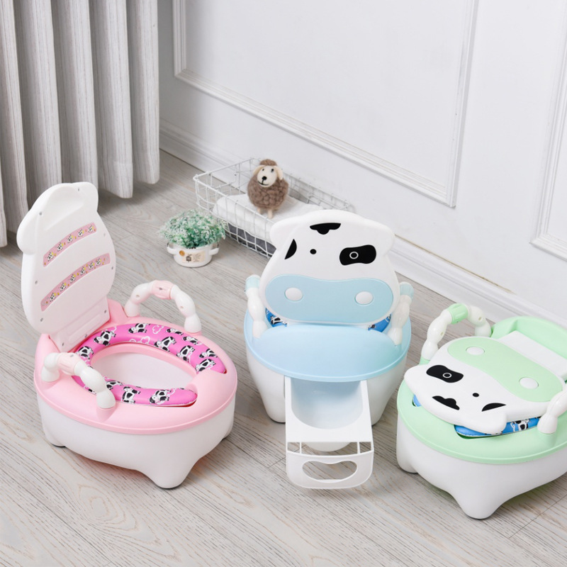 Cushion Children&#039;s Toilet Toilet Urinal plus-Sized Drawer Toilet Men&#039;s and Women&#039;s Baby Child Toilet