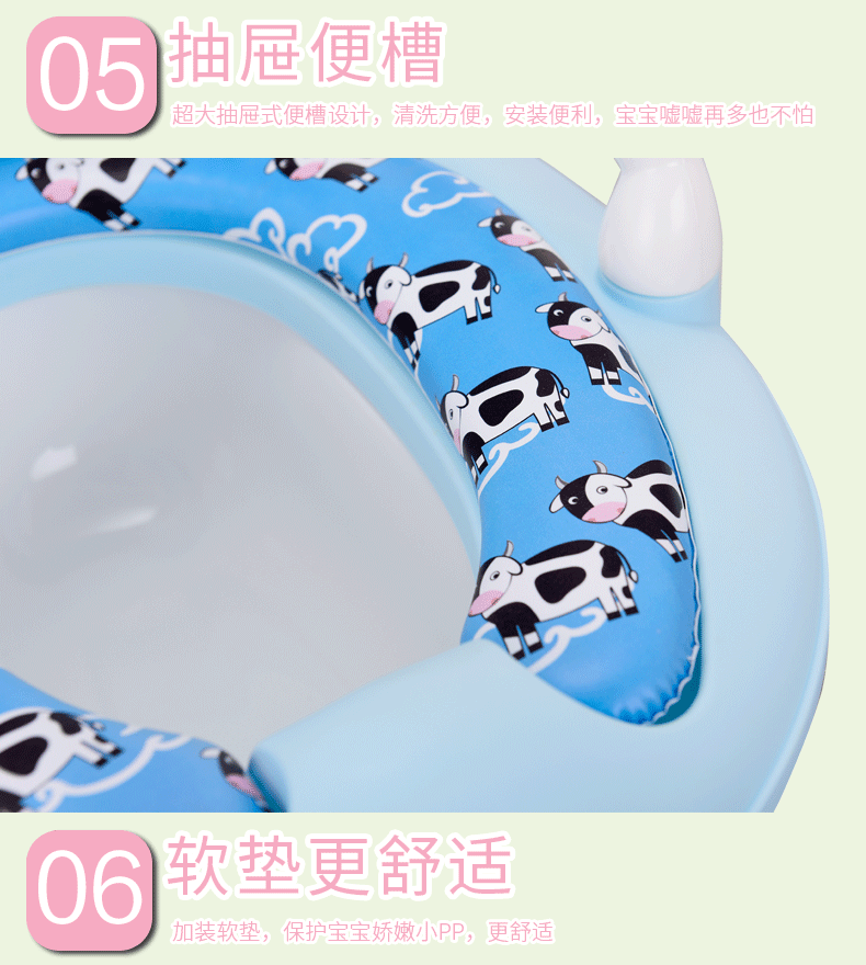 Cushion Children's Toilet Toilet Urinal plus-Sized Drawer Toilet Men's and Women's Baby Child Toilet Cushion Children's Toilet Toilet Urinal plus-Sized Drawer Toilet Men's and Women's Baby Child Toilet