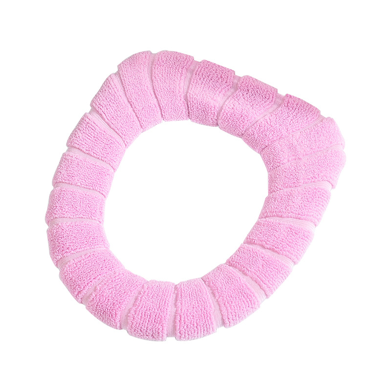 Toilet Seat Cushion Household Winter Thicken Plush Toilet Seat Cover Pad Toilet Seat Cover Four Seasons Universal Waterproof Toilet Washer