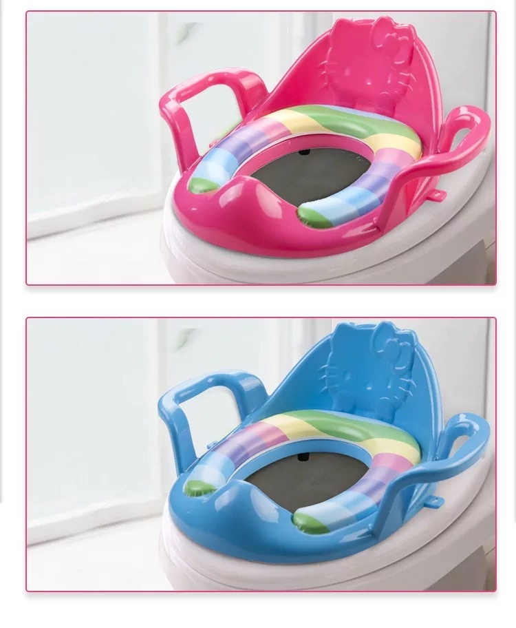Infant Children's Toilet Seat Baby Auxiliary Toilet Cushion Children Toilet Seat with Armrest Children Toilet Seat Infant Children's Toilet Seat Baby Auxiliary Toilet Cushion Children Toilet Seat with Armrest Children Toilet Seat
