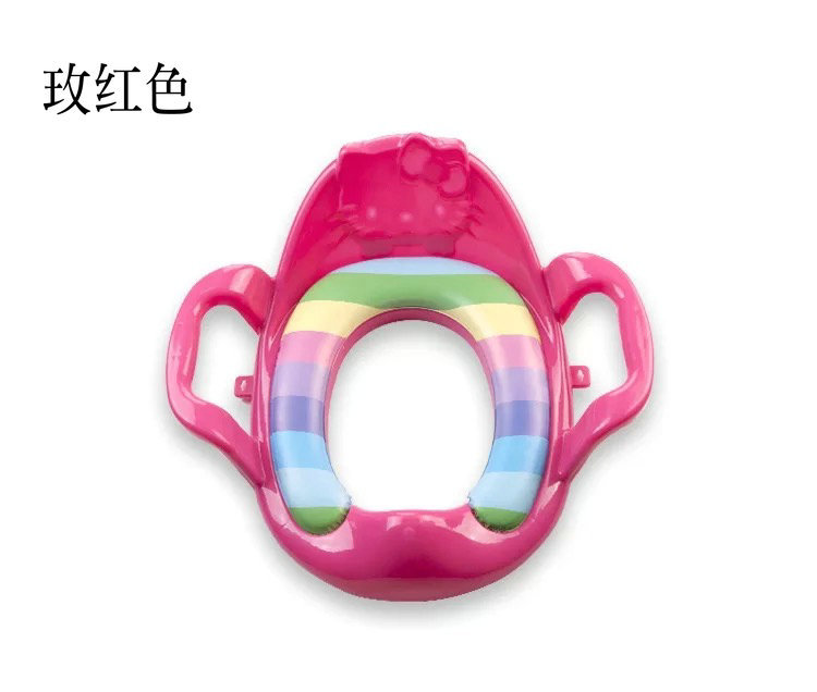 Infant Children's Toilet Seat Baby Auxiliary Toilet Cushion Children Toilet Seat with Armrest Children Toilet Seat Infant Children's Toilet Seat Baby Auxiliary Toilet Cushion Children Toilet Seat with Armrest Children Toilet Seat