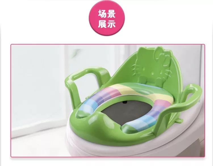 Infant Children's Toilet Seat Baby Auxiliary Toilet Cushion Children Toilet Seat with Armrest Children Toilet Seat Infant Children's Toilet Seat Baby Auxiliary Toilet Cushion Children Toilet Seat with Armrest Children Toilet Seat
