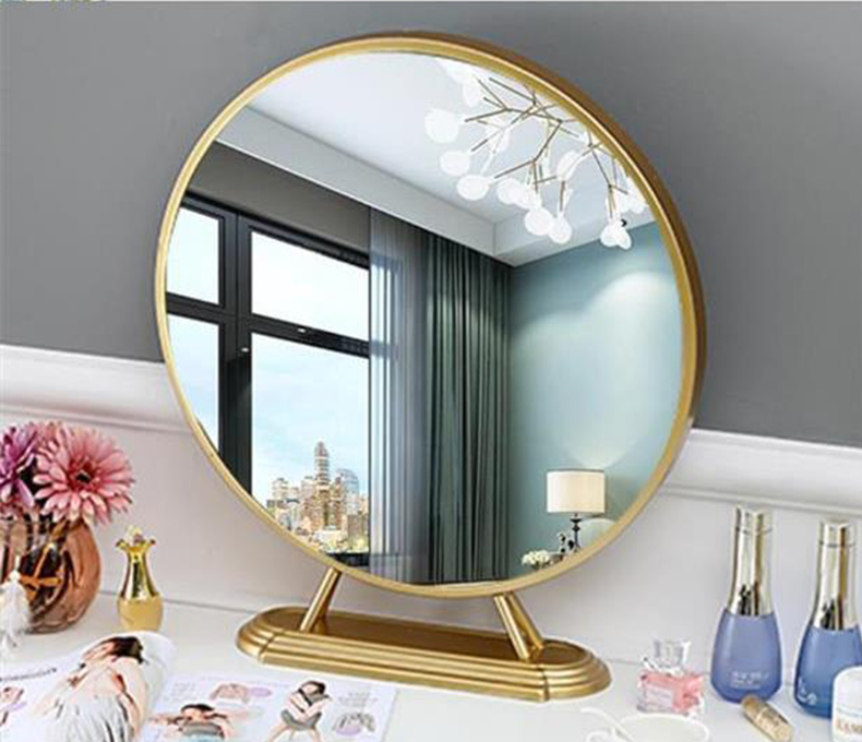 A441 Nordic dressing mirror table type Ied lamp desktop large web celebrity dormitory home dressing mirror A441 Nordic dressing mirror table type Ied lamp desktop large web celebrity dormitory home dressing mirror