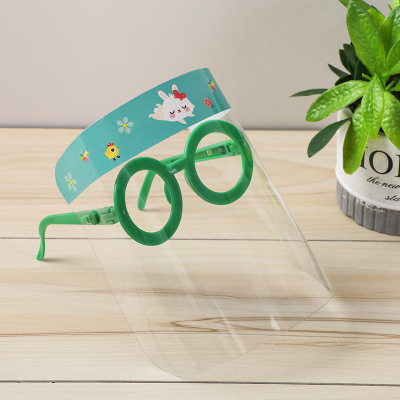 Children&#039;s Mask Cartoon Children&#039;s Mask Face Screen HD film laminated anti-fog children&#039;s mirror frame cartoon mask