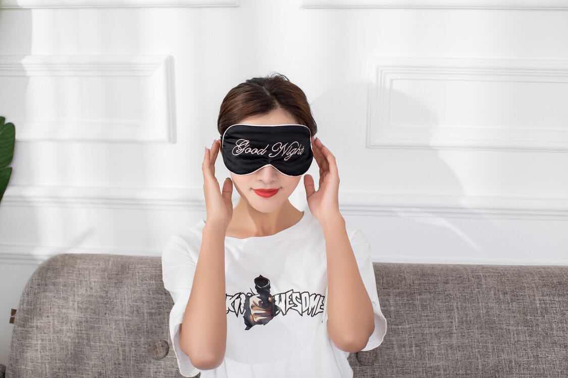 Sleep mask eye fatigue mask breathable men and women can take care of the mask wholesale customized Sleep mask eye fatigue mask breathable men and women can take care of the mask wholesale customized