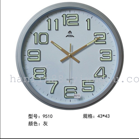 Fidelity round luminous digital ultra quiet wall clocks Fidelity round luminous digital ultra quiet wall clocks