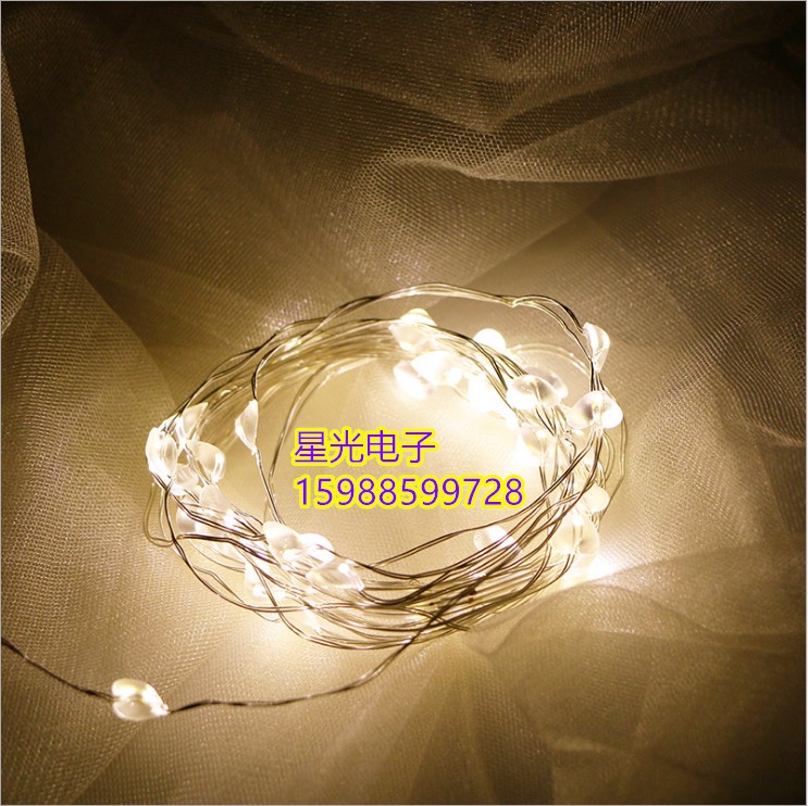Snowflake Light String Popular LED Christmas Lights and Other Kinds of Pink Shapes