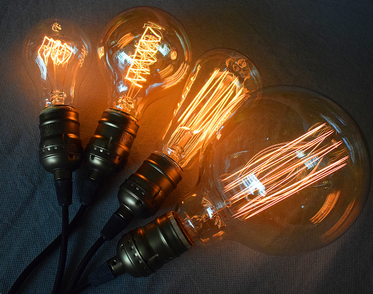 Vintage bulb Western style bulb Edison incandescent light bulb Christmas lights