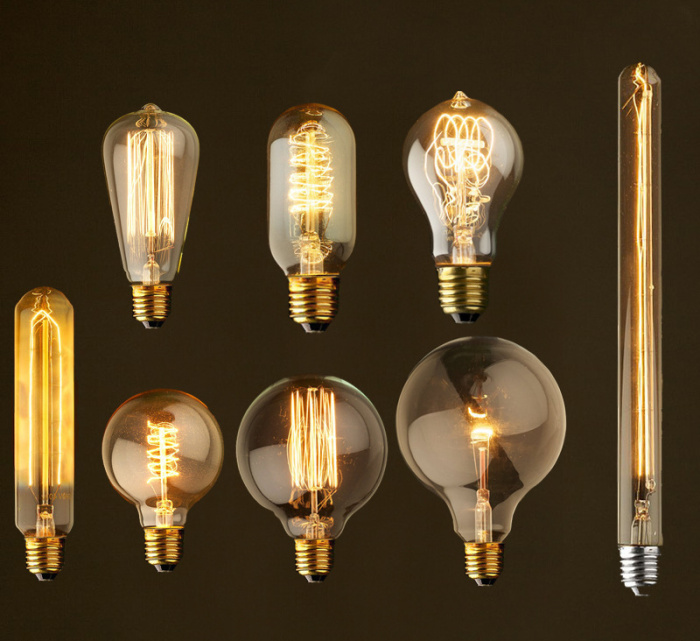 Vintage bulb Western style bulb Edison incandescent light bulb Christmas lights