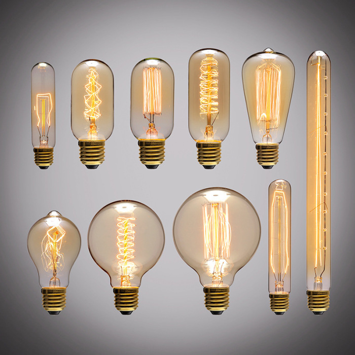 Vintage bulb Western style bulb Edison incandescent light bulb Christmas lights