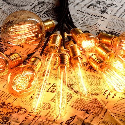 Vintage bulb Western style bulb Edison incandescent light bulb Christmas lights