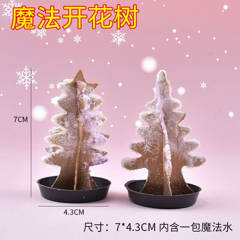 Wholesale Magic Tree Christmas Tree Mini Small Wishing Tree Flowering Toys Graduation Children Birthday and Holiday Gifts