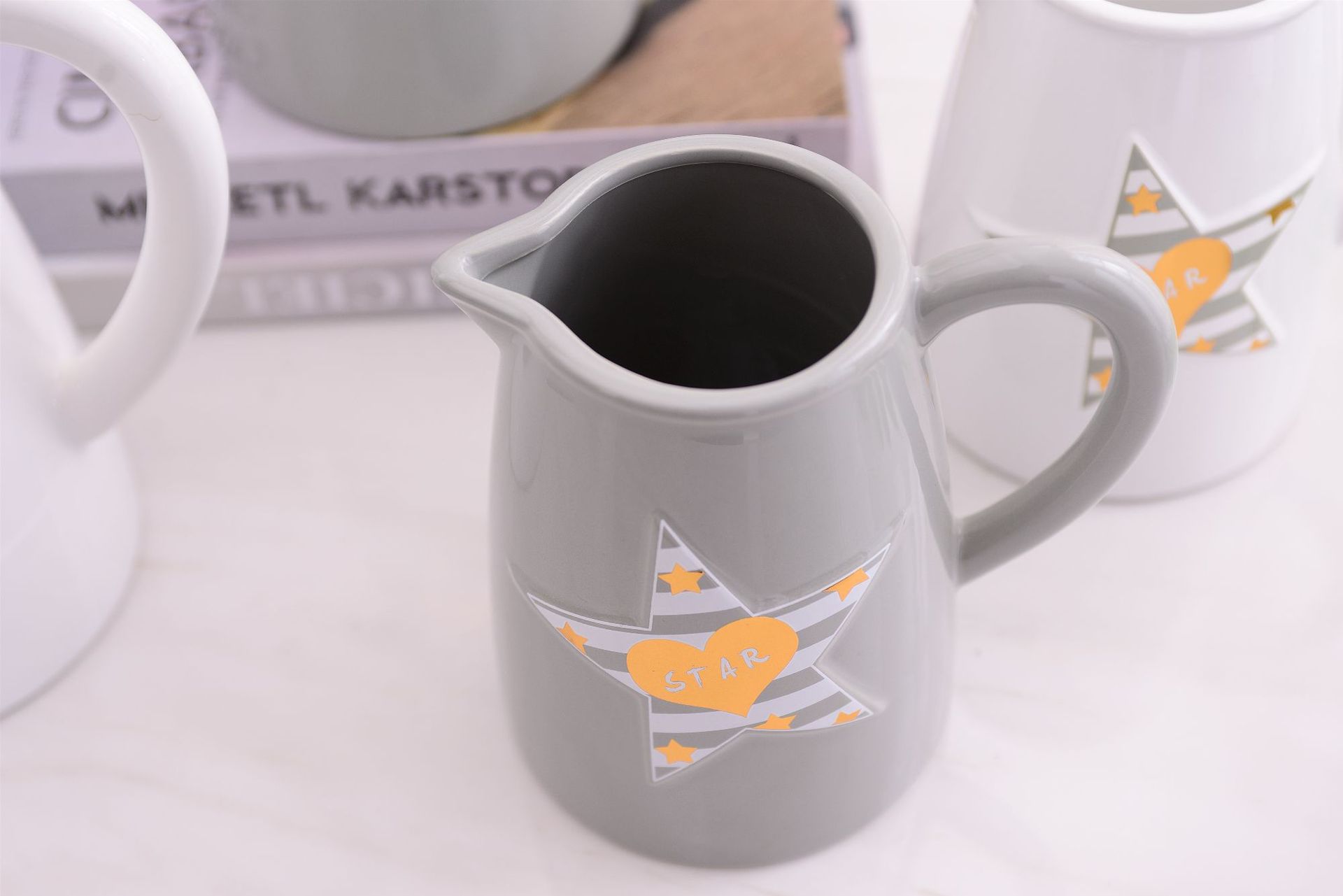 Christmas star simple Modern INS Wind Nordic White Gray Vase Pot flower Household decoration decorations Christmas star simple Modern INS Wind Nordic White Gray Vase Pot flower Household decoration decorations