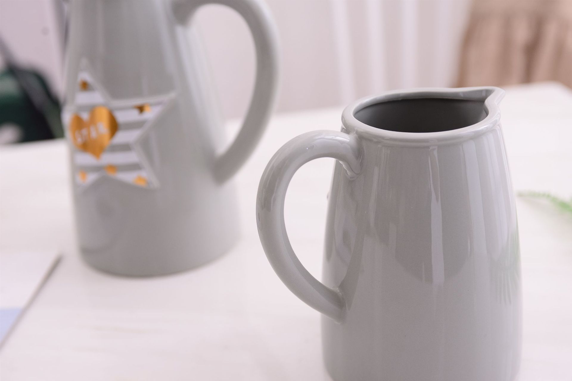 Christmas star simple Modern INS Wind Nordic White Gray Vase Pot flower Household decoration decorations Christmas star simple Modern INS Wind Nordic White Gray Vase Pot flower Household decoration decorations