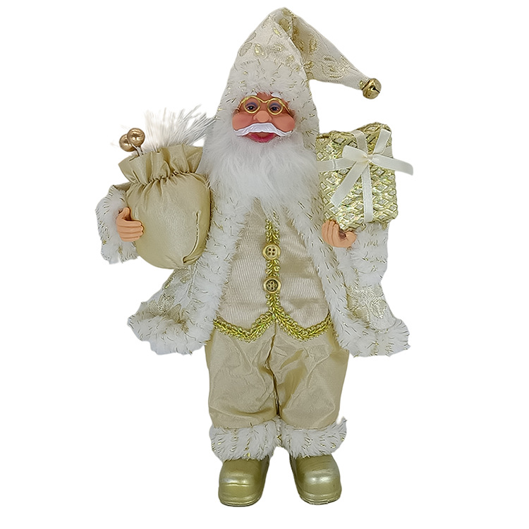2020 Cross-Border Hot Sale Factory Direct Sales Standing Santa Claus Christmas Santa Claus