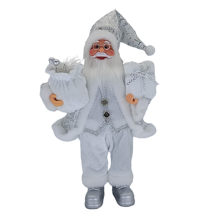 2020 Cross-Border Hot Sale Factory Direct Sales Standing Santa Claus Christmas Santa Claus