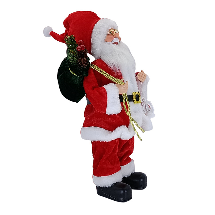 2020 Cross-Border Hot Sale Factory Direct Sales Standing Santa Claus Christmas Santa Claus 2020 Cross-Border Hot Sale Factory Direct Sales Standing Santa Claus Christmas Santa Claus