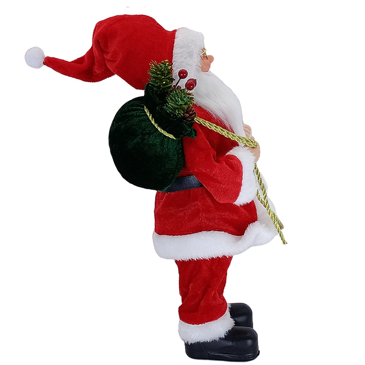 2020 Cross-Border Hot Sale Factory Direct Sales Standing Santa Claus Christmas Santa Claus 2020 Cross-Border Hot Sale Factory Direct Sales Standing Santa Claus Christmas Santa Claus
