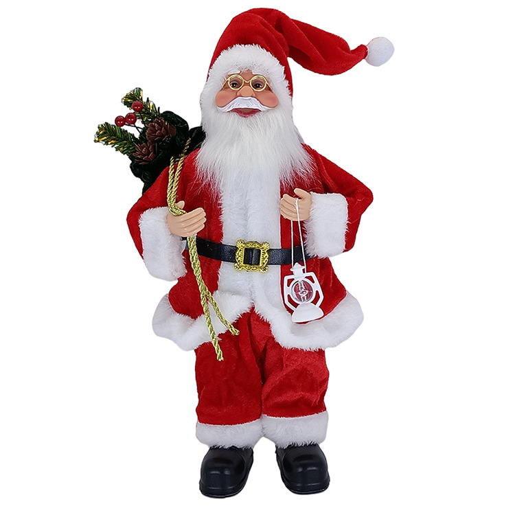 2020 Cross-Border Hot Sale Factory Direct Sales Standing Santa Claus Christmas Santa Claus 2020 Cross-Border Hot Sale Factory Direct Sales Standing Santa Claus Christmas Santa Claus