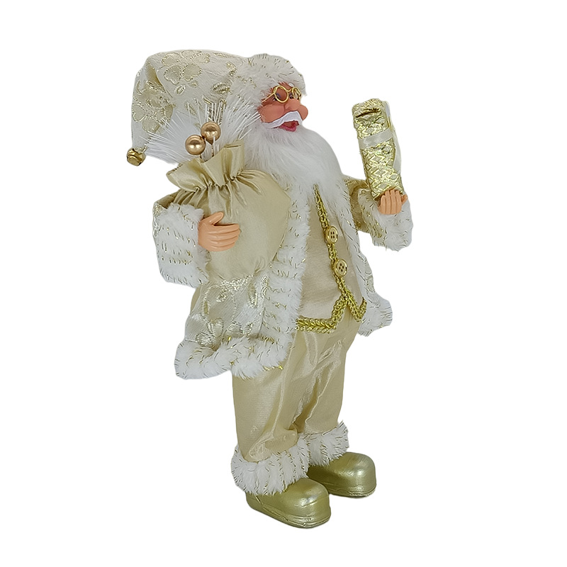 2020 Cross-Border Hot Sale Factory Direct Sales Standing Santa Claus Christmas Santa Claus 2020 Cross-Border Hot Sale Factory Direct Sales Standing Santa Claus Christmas Santa Claus