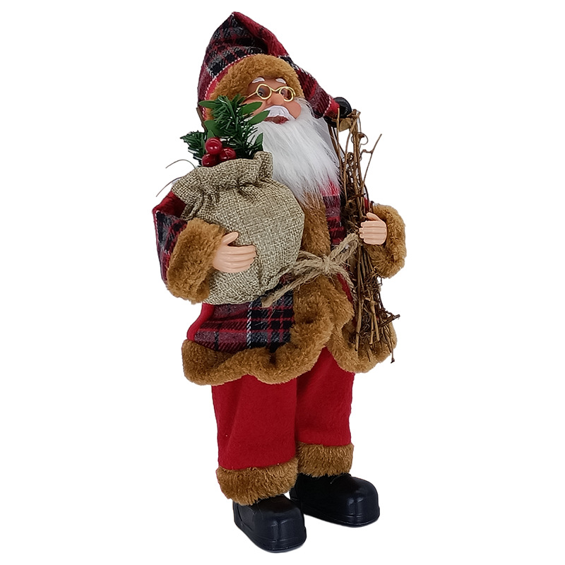 2020 Cross-Border Hot Sale Factory Direct Sales Standing Santa Claus Christmas Santa Claus 2020 Cross-Border Hot Sale Factory Direct Sales Standing Santa Claus Christmas Santa Claus