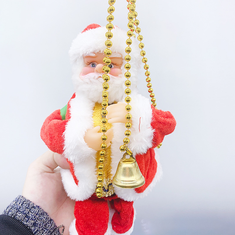 Creative Plush Santa Claus Doll Toy New Electric Santa Claus Mall Decorations Creative Plush Santa Claus Doll Toy New Electric Santa Claus Mall Decorations