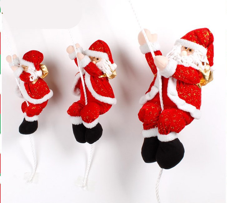 Climbing Rope Old Man Scene Decoration Climbing Rope Santa Claus Christmas Pendant Christmas Decoration Santa Claus Climbing Rope Old Man Scene Decoration Climbing Rope Santa Claus Christmas Pendant Christmas Decoration Santa Claus