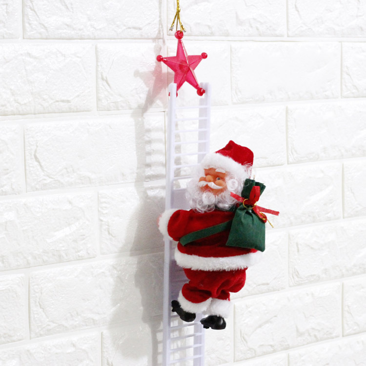 Electric Ladder Santa Claus Climbing Ladder Electric Santa Claus Climbing Ladder Cross-Border Toys Electric Ladder Santa Claus Climbing Ladder Electric Santa Claus Climbing Ladder Cross-Border Toys