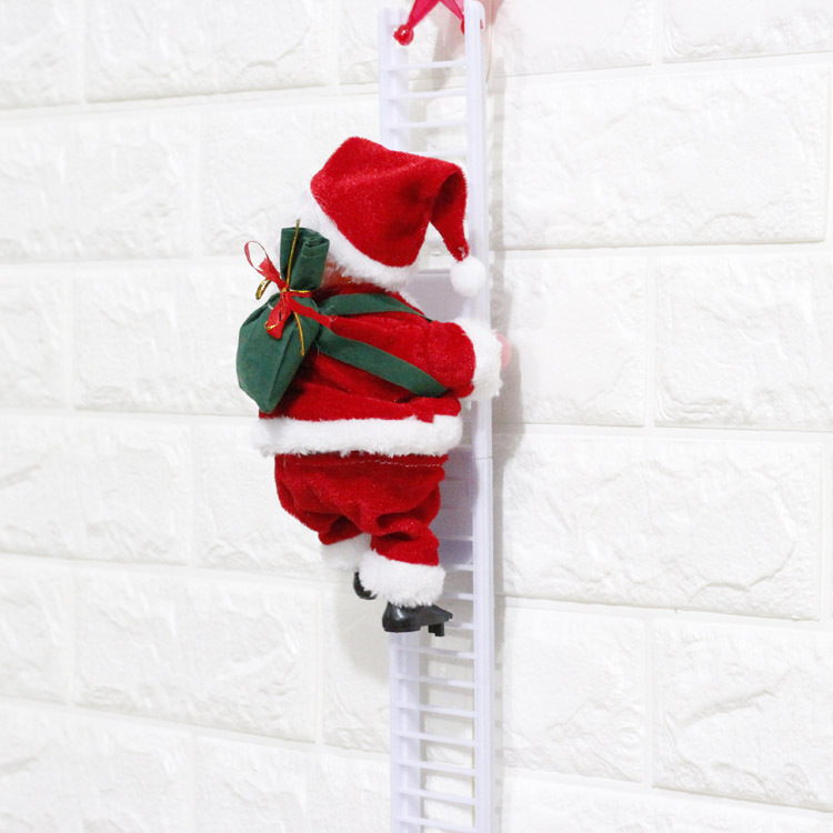 Electric Ladder Santa Claus Climbing Ladder Electric Santa Claus Climbing Ladder Cross-Border Toys Electric Ladder Santa Claus Climbing Ladder Electric Santa Claus Climbing Ladder Cross-Border Toys