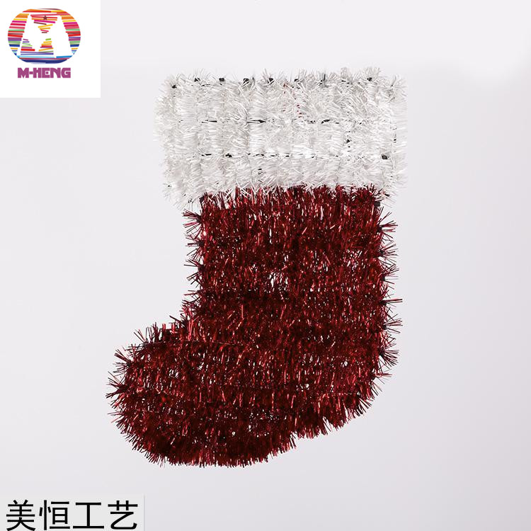 Santa socks Santa socks Santa socks Santa Claus socks decorated with cartoon socks hanging