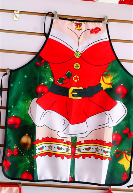 Christmas Tree Santa Claus Personality Wacky Novel Creative Sexy Female writing