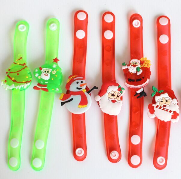 Santa Claus Watch Light Bracelet Electronic LED flash Bracelet Light Watch with Bracelet Watch Santa Claus Watch Light Bracelet Electronic LED flash Bracelet Light Watch with Bracelet Watch