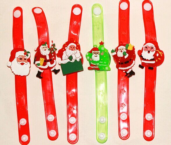 Santa Claus Watch Light Bracelet Electronic LED flash Bracelet Light Watch with Bracelet Watch Santa Claus Watch Light Bracelet Electronic LED flash Bracelet Light Watch with Bracelet Watch