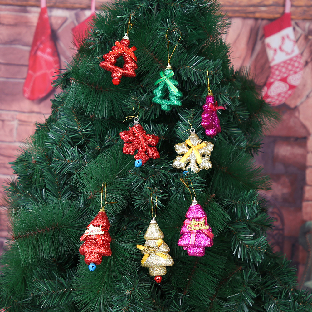 New Christmas Hanging Decoration Gift Box Christmas Supplies Santa Claus Five-Pointed Star Snowflake Christmas Tree Decoration Pendant New Christmas Hanging Decoration Gift Box Christmas Supplies Santa Claus Five-Pointed Star Snowflake Christmas Tree Decoration Pendant