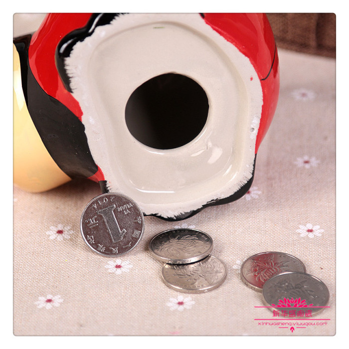 Ceramic ladybird piggy piggy ornaments HOME DECOR GIFT