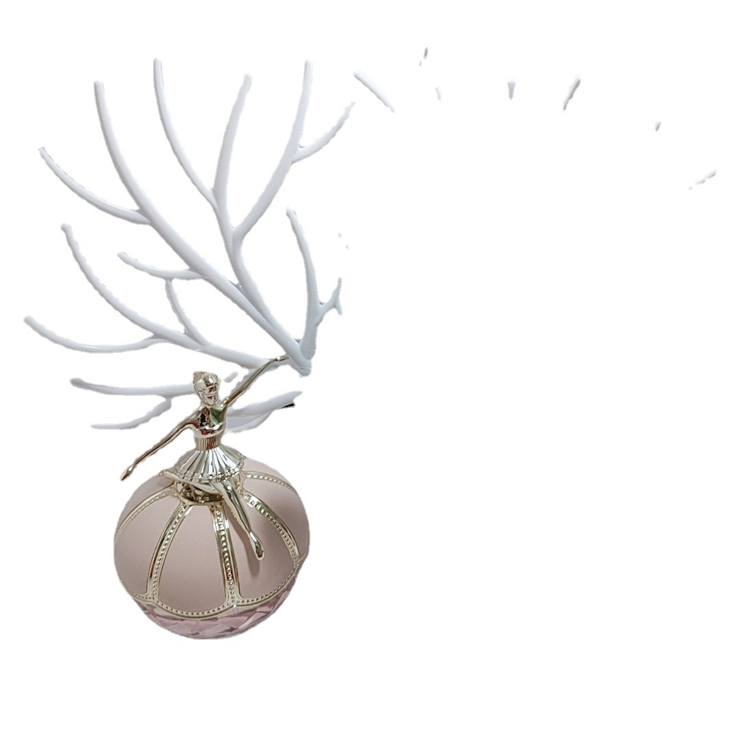 New Imitate Rex Rabbit Fur Persimmon Keychain Women&#039;s Bag Keychain Christmas Gift Festival Gift Car Pendant