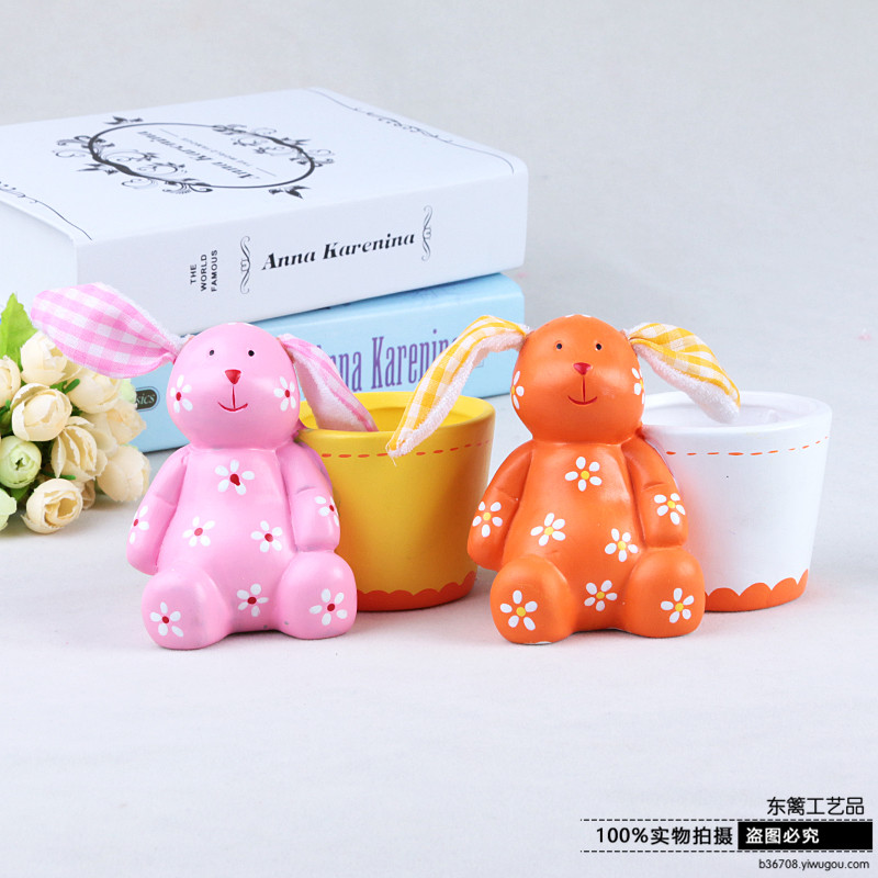 Home decor decoration ceramic pots crafts creative gifts of Easter
