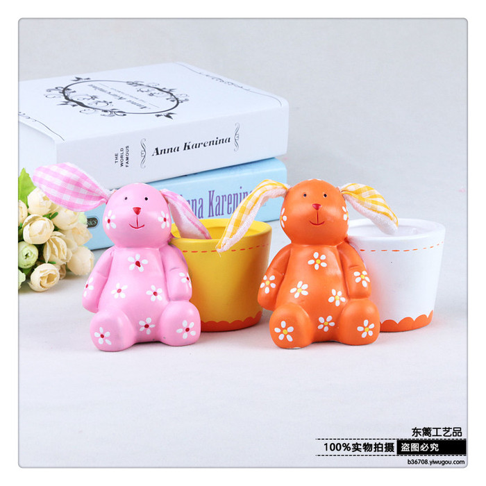 Home decor decoration ceramic pots crafts creative gifts of Easter